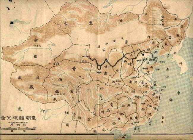 清朝地图