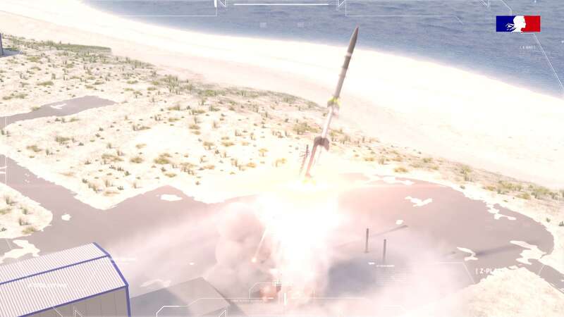 首枚V-MAX滑翔载具原型是用一枚火箭携带到高空的