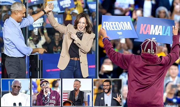 奥巴马与哈里斯