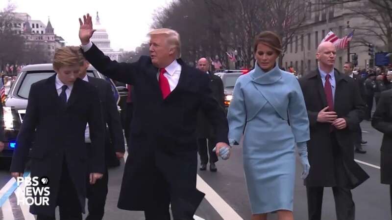 第一天入主白宫