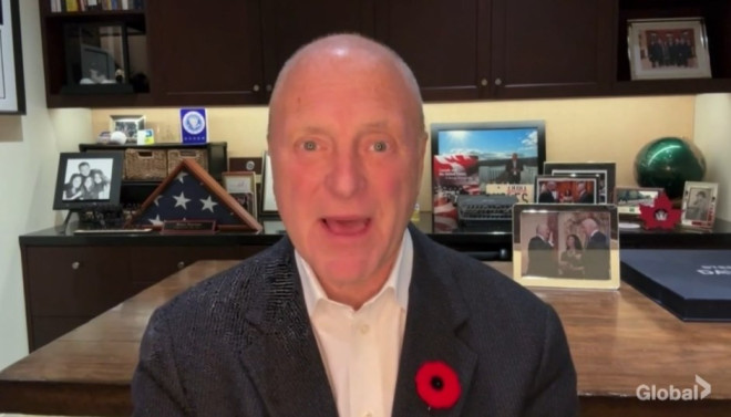 奥巴马政府时期担任美国驻加拿大大使的民主党人Bruce Heyman